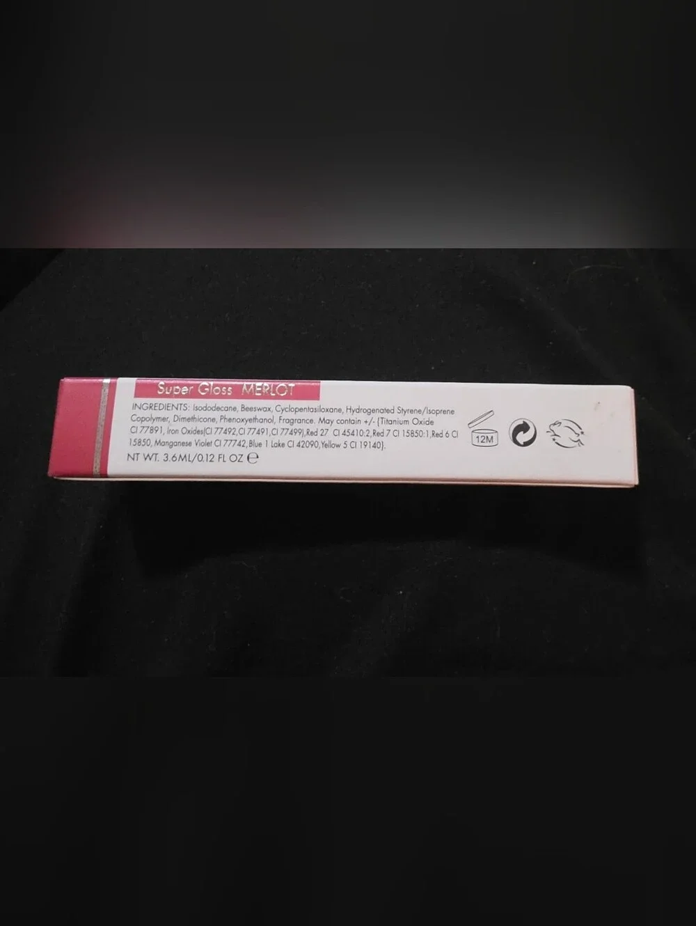 bellápierre Super Gloss Lip Gloss — Merlot 0.12fl Oz BNIB